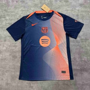 25-26 Barcelona Training Top (Blue/Orange) S-4XL