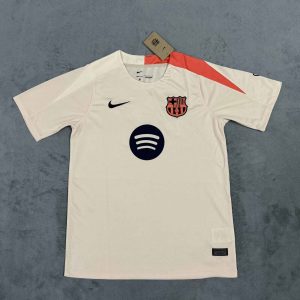 25-26 Barcelona Training Top (Beige) S-4XL