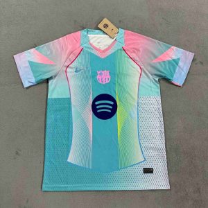 25-26 Barcelona Training Top (Blue) S-4XL