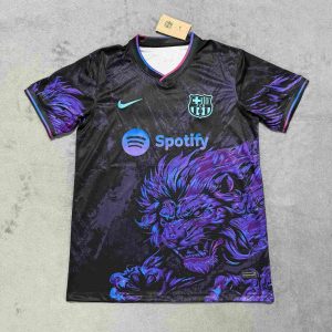 25-26 Barcelona Lion Special Edition (Black/Purple) S-4XL