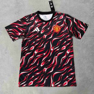 25-26 Manchester United Training Top (Red/Black) S-4XL