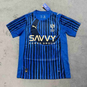 25-26 Al-Hilal Home Kit (Blue Intense/Blazing Blue) S-4XL