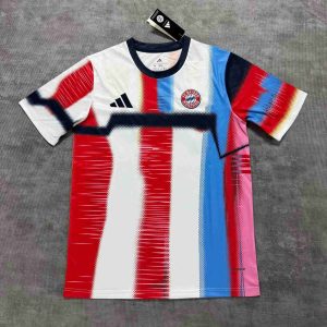 25-26 Bayern Munich Training Top (White/Red) S-4XL