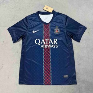 25-26 Paris Home Kit (With Star) S-4XL