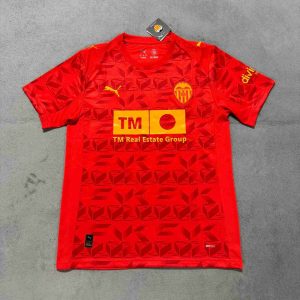 25-26 Valencia Away Kit (Torino Red) S-4XL