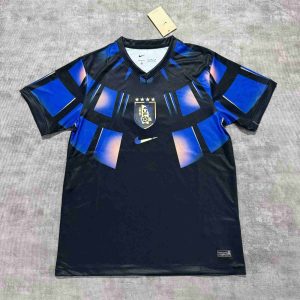 2026 Uruguay Away Kit (Black Obsidian/Royal Blue) S-4XL