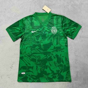 25-26 Sporting CP Training Top (Green) S-4XL