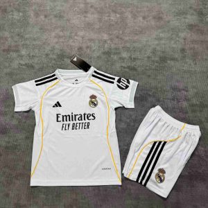 25-26 Real Madrid Home Kids